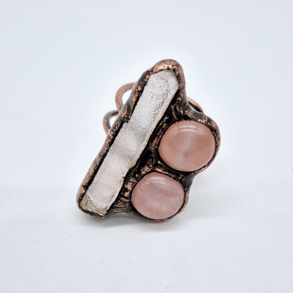 Adjustable Quartz Ring - Picture 1 of 2